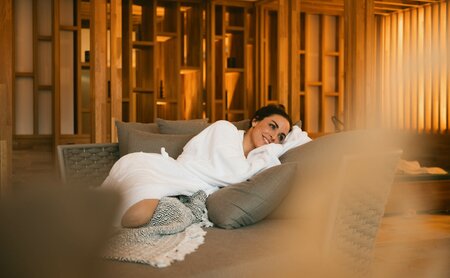 Gemütlicher Relaxbereich