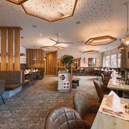 Fein Gedeckte Tische zum Abendessen