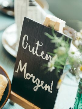 Guten Morgen Kärtchen