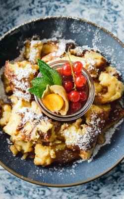 Abendessen mit regionalen Zutaten