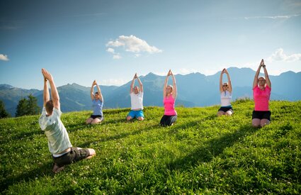 Yoga beim Berg-Gesund Programm
