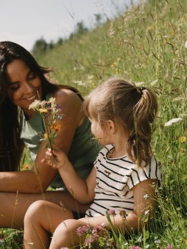 Familienfotoshooting beim Wandern